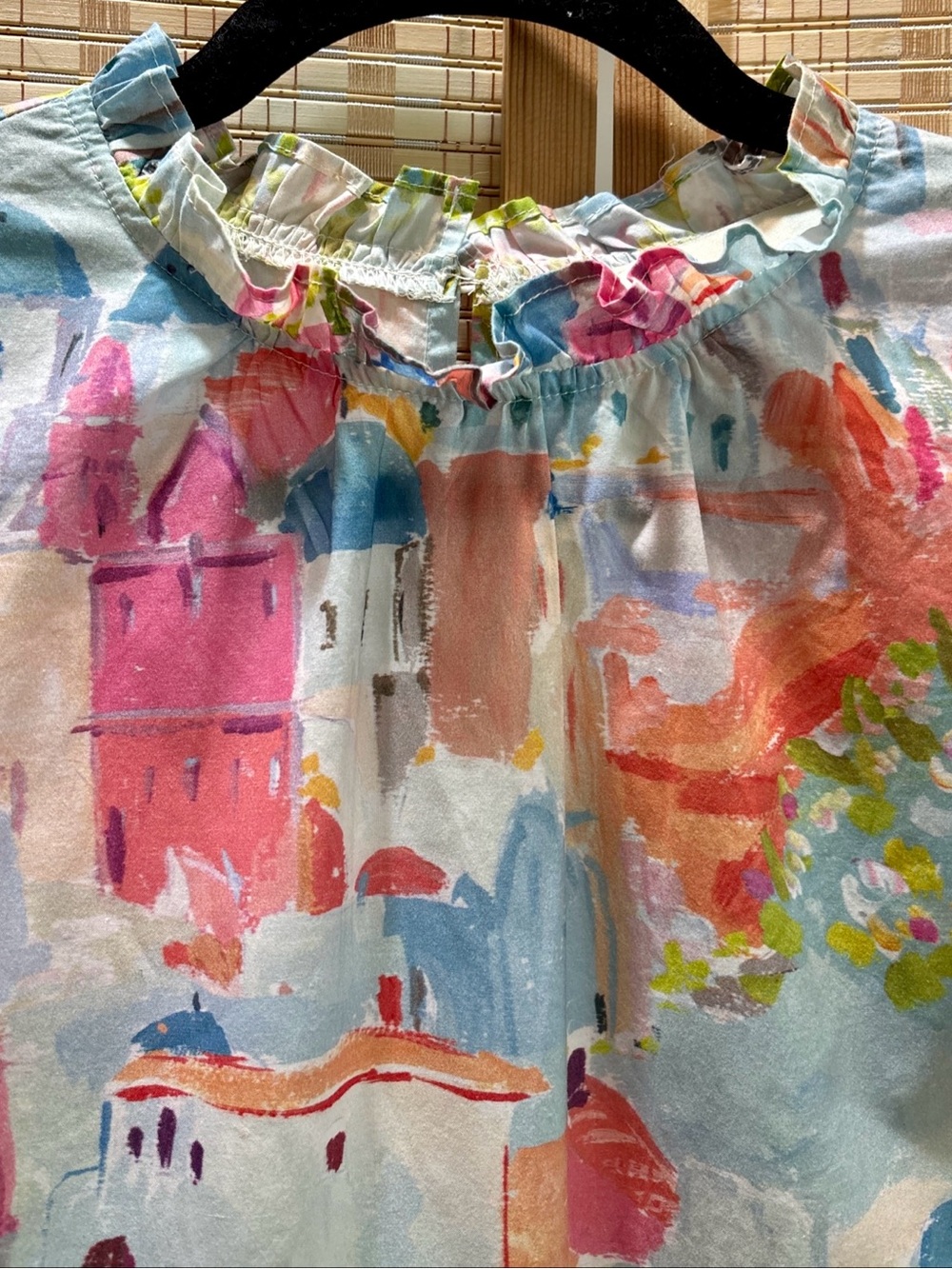 New To Town Ivory White Abstract Dress - Picture 9 of 11